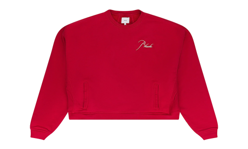 SCRIPT LOGO CREWNECK "Red" RHD-MHDS-0026