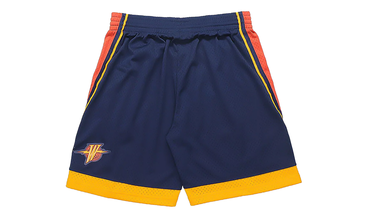NBA Swingman Road Shorts "2009-10 Golden State Warriors - Navy" SMSHGS18232 GSWNAVY09