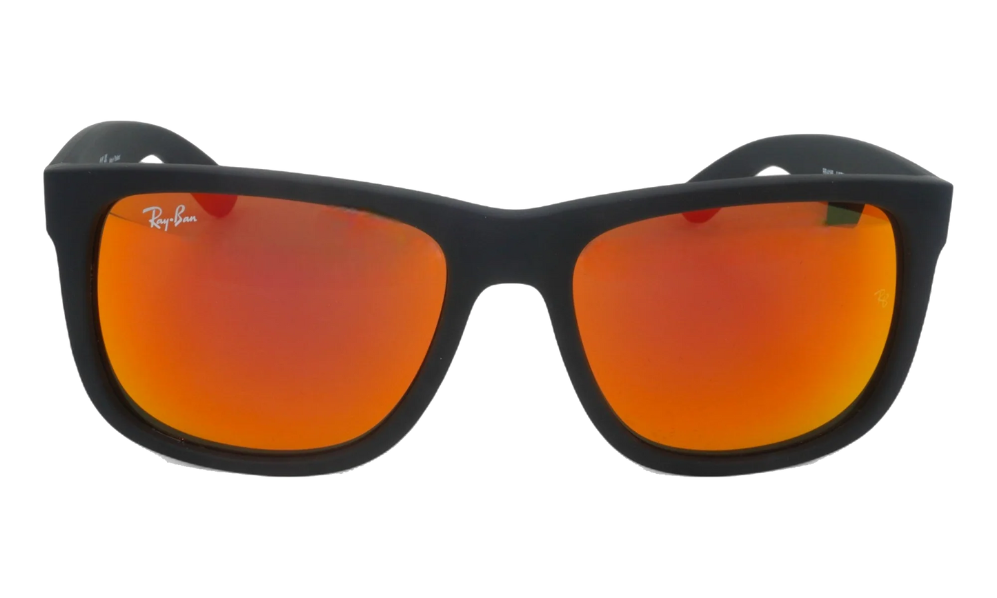 Justin Sunglasses "Rubber Black" RB4165-622-6Q_55