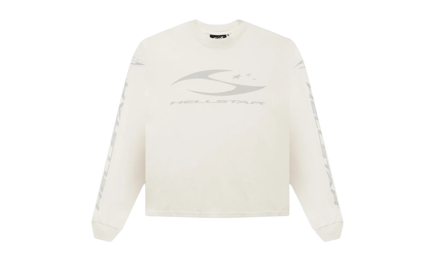 Cursive Logo Longsleeve T-Shirt "White" HSR095