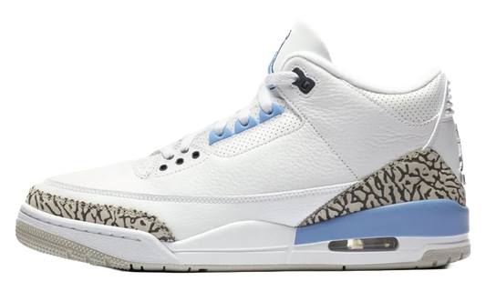 Jordan 3 "UNC Tarheels PE" AJ3 838936