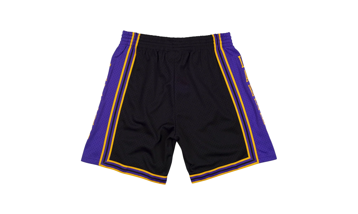 NBA Reload Swingman Shorts "1996 Los Angeles Lakers - Black" SMSHCP19274 LALBLCK96