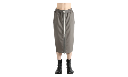 Gonna Zipped Short Pillar Skirt WMNS "Dust" RP01F6375 WT 34