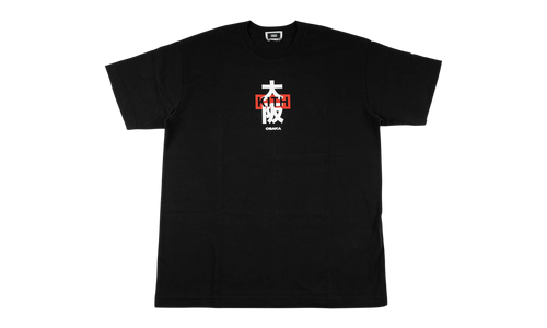 Osaka 1 year anniversary Castle Tee "Black" KHM030029 001