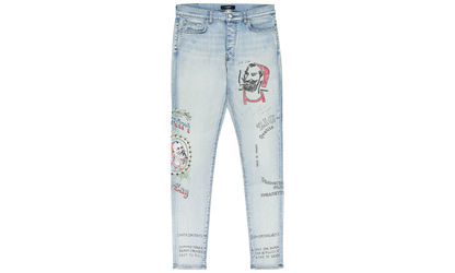 ZIG ZAG JEAN "Light Indigo" SS22MDS023