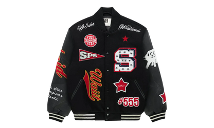District V Varsity Jacket "Black" SP5der371