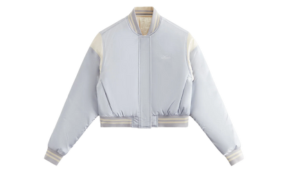 Landry Varsity Cropped Bomber "Pastel Blue" khw010187 431
