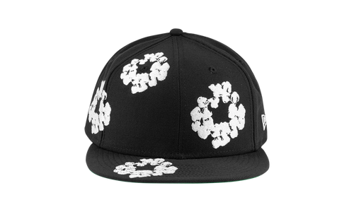 New Era Cotton Wreath 59/50 Cap "Black" DT22