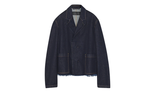DENIM TAILORED JACKET "Navy Denim" RM JA0335 D006 A23 29