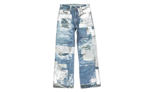 Printed Tape Jeans "Blue" BK0756AUZ