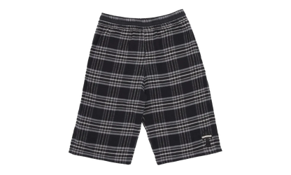 After School Flannel Shorts Cross Patch "Black" CHRM1087