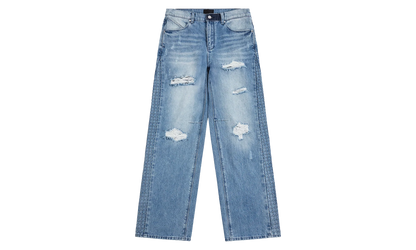 Zed Straight Leg Jeans "Glacier Blue 3D Cross" MEXOD1249 J2118GBDCS