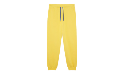 KNIT JOGGERS WITH DRAWSTRING "Yellow" RM TR0041 J209 H22 814