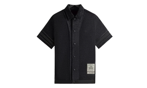 Chenille Woodpoint Shirt "Black" KHM032695 001