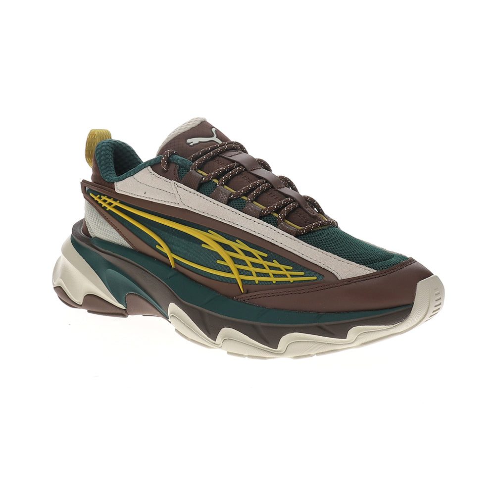 Carbon Artisanal Lace Up Sneakers