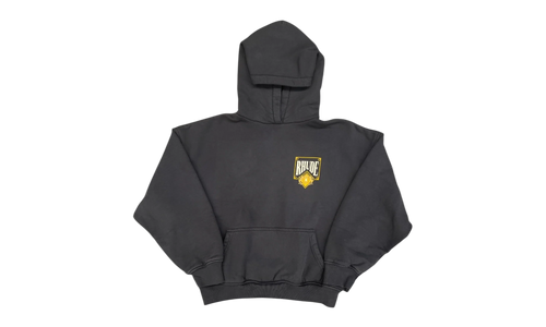 Playing Card Hoodie "Vintage Black / Yellow" RHSS26HO05012 BLK