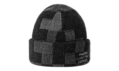 Crush Damoflage Beanie "Black Damoflage" M5029A