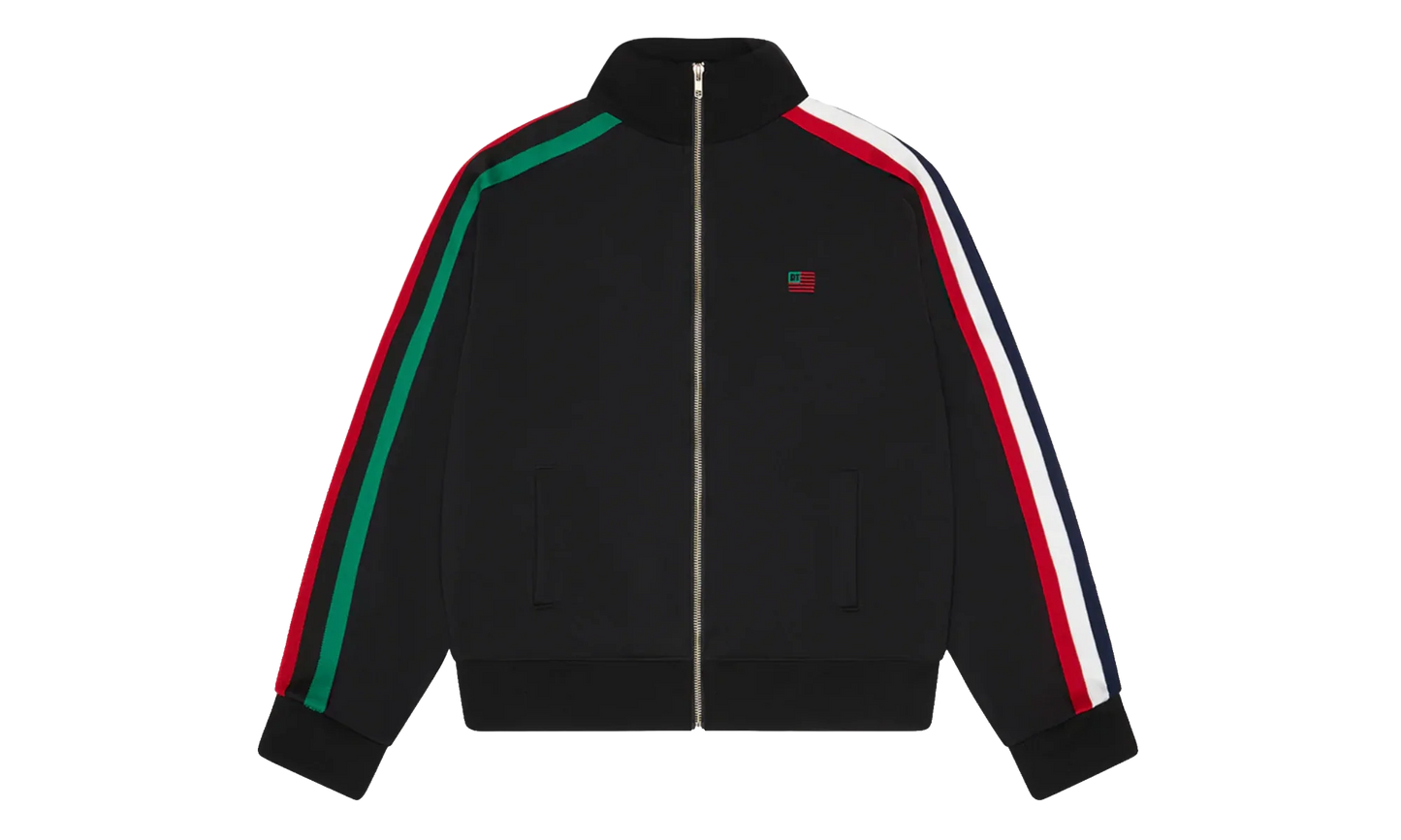 Star Track Black Zip Up FW25 Jacket "Black" DT580