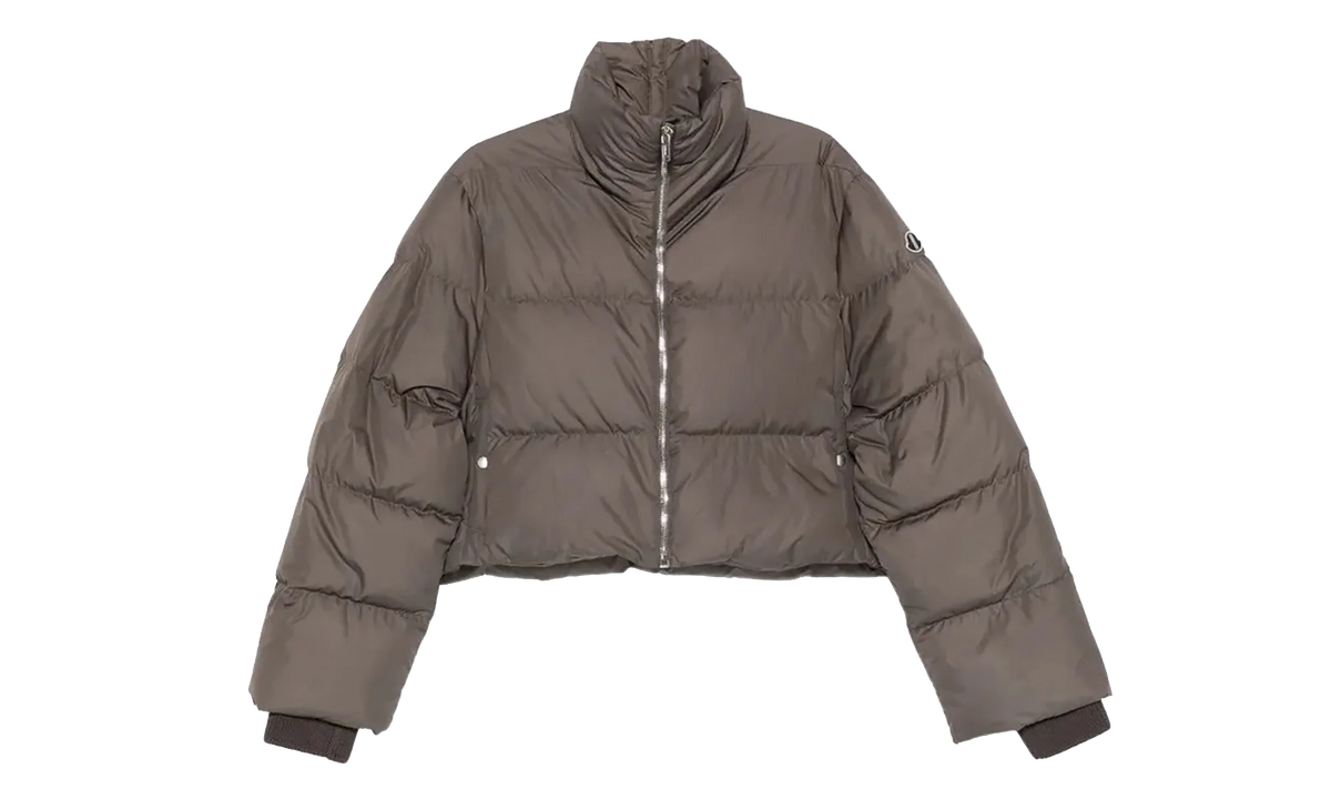 Rick Owens Woven Cropped Cyclopic Jacket WMNS "Dark Dust" MON43