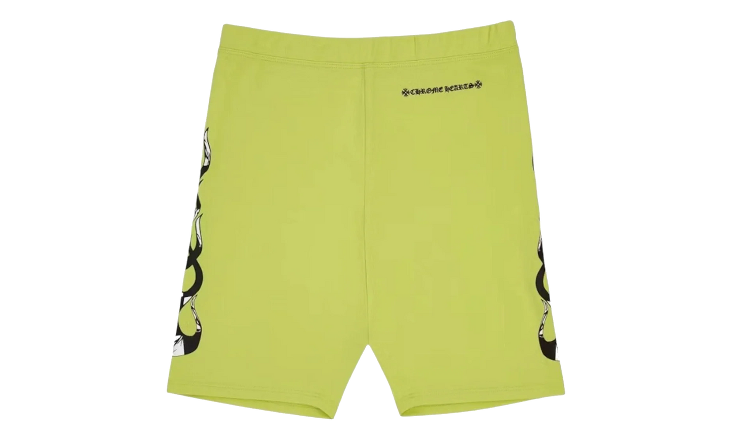 99 Eyes Bike Shorts "Acidic Green" CHRM1058