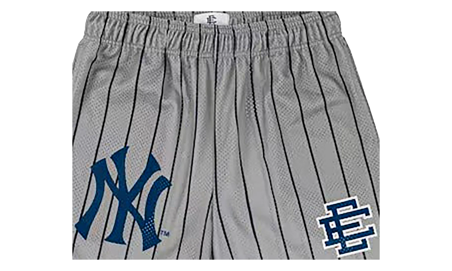 EE Basic Shorts (FW23) "New York Yankees - Grey / Navy" EE232