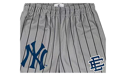 EE Basic Shorts (FW23) "New York Yankees - Grey / Navy" EE232
