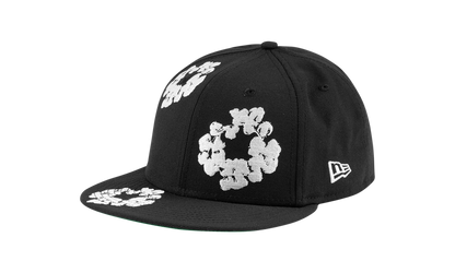 New Era Cotton Wreath 59/50 Cap "Black" DT22
