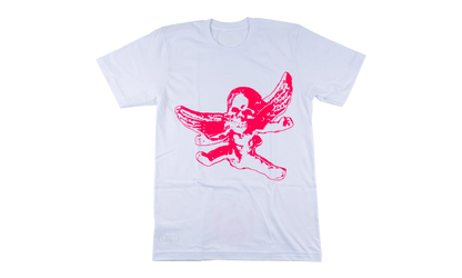 SS26 Pink Foti Tee "White" CHRM0781