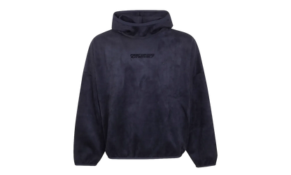 Suede Fleece Modern Hoodie "Vintage Black" 192HO256941F