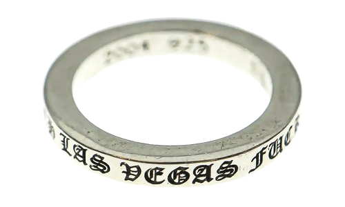 Las Vegas Fuck You Ring "Silver" CHRM0966