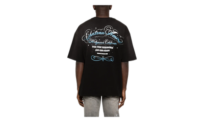 Crystal Chateau Script Oversize Tee "Black" AMTOJR1121 001