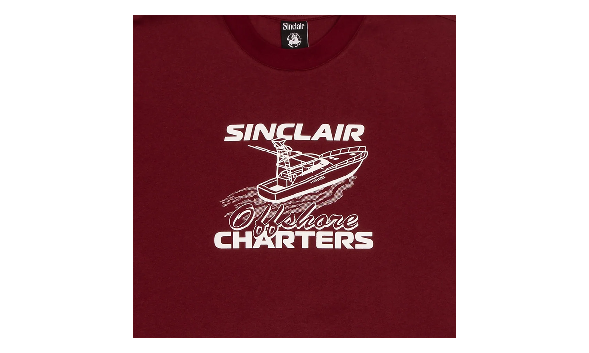Offshore Charter Short Sleeve T-Shirt "Red" SMT171 1 RED
