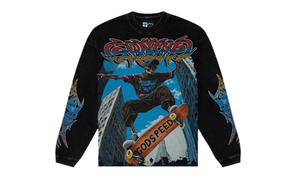 Ollie L/S Tee "Black" 10069601