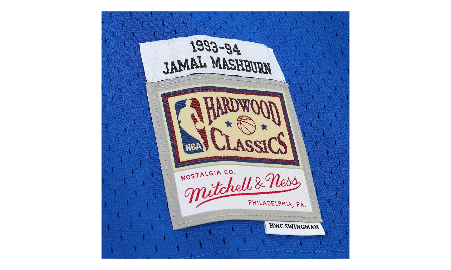 NBA Jersey "1993 Dallas Mavericks Jamal Mashburn - Royal" SMJY5704 DMA93JMBROYA