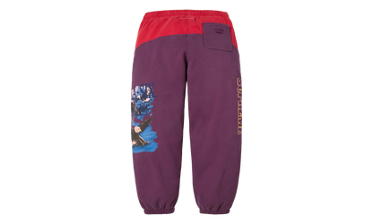 MM6 Maison Margiela Eagle Sweatpant "SS26 - Purple" SU27197