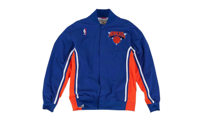 NBA Authentic Warm-Up Jacket "1992-93 New York Knicks - Blue / Orange" 6056S318D92NYK