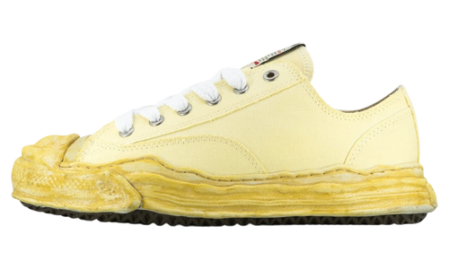 Hank OG Sole Canvas Low "Aged White" A12FW724 WHITE