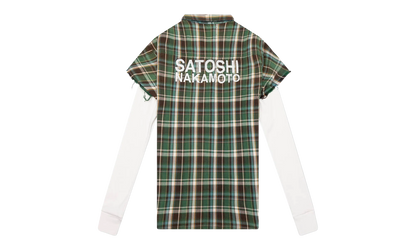 Bender Cut Off Flannel "Green Plaid" SAT002