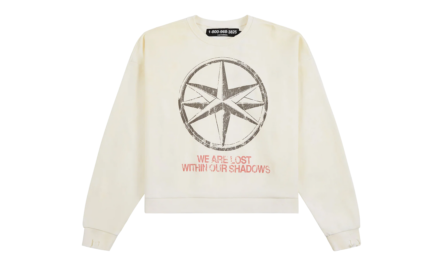 Benz Sweatshirt "Winter White" LST 23 22713 WHT