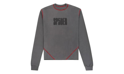 Contrast Stitch LS Shirt "Taupe" SP5der244