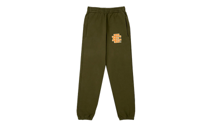 EE BASIC SWEATPANTS "SS23 - Olive/Shocking Orange" EE552