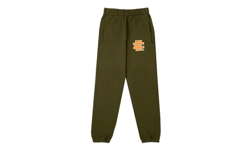 EE BASIC SWEATPANTS "SS23 - Olive/Shocking Orange" EE552