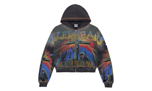 Damned Big Zip Up Hoodie "Black" VALE 11 007 VFDBZUB BK