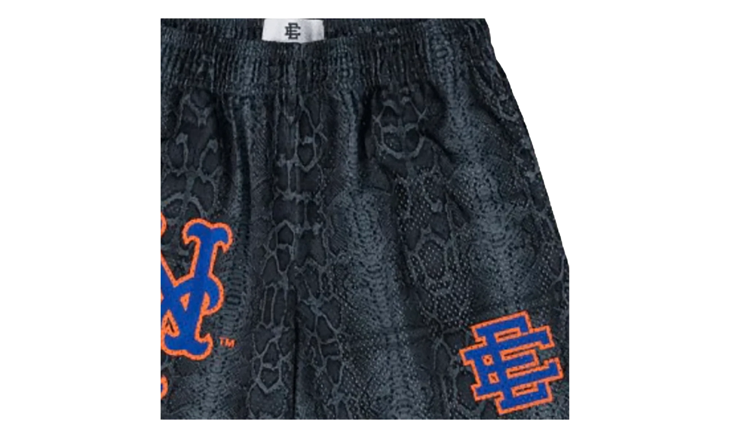 EE BASIC SHORT "NY METS - Black/ Blue" EE796