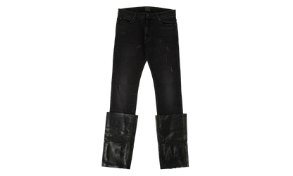 Warrn Moto Boot Jeans "Black" 75LE 1356