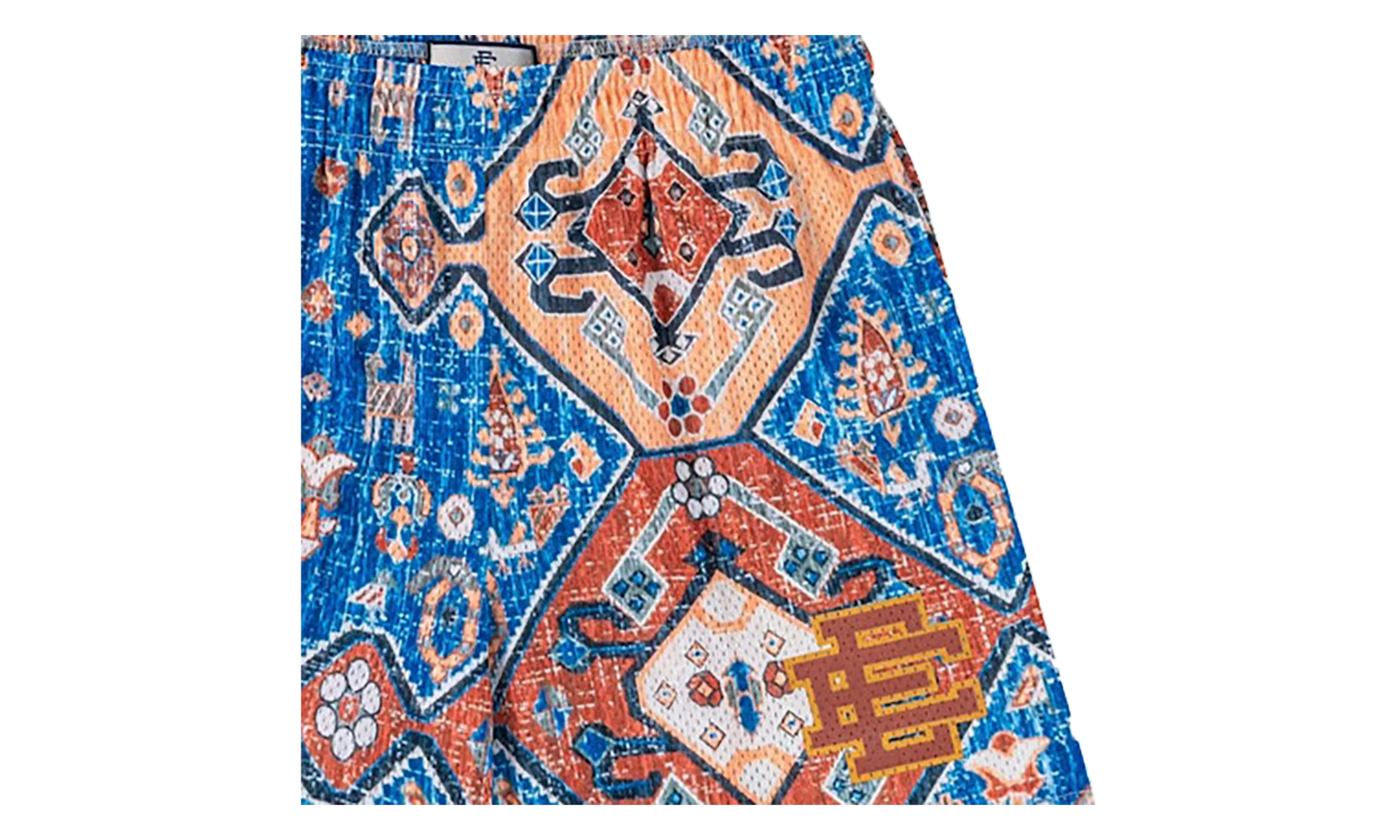 EE BASIC SHORT "FW24 - Rug Print" EE802