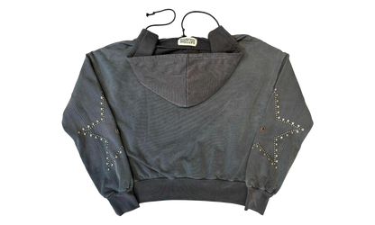 Star Studded Hoodie "Black Grey" SAT012