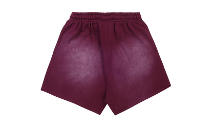 Flame Shorts "Burgundy / White" HSR099