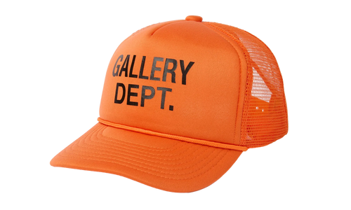 GD Logo Trucker Cap "Orange / Black" GD014