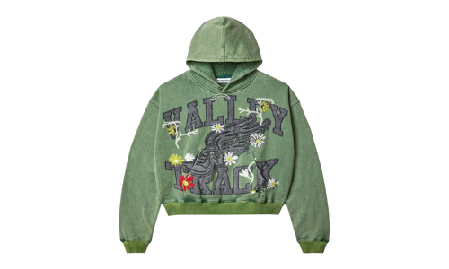 Garden Pullover Hoodie "Jade" X34FTNCV